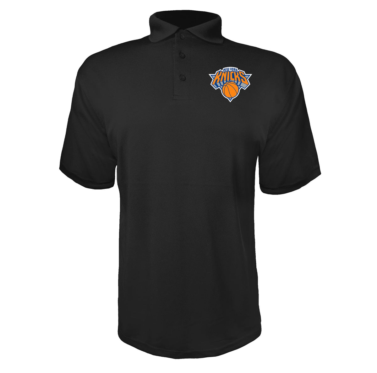 New York Knicks Black polyester polo