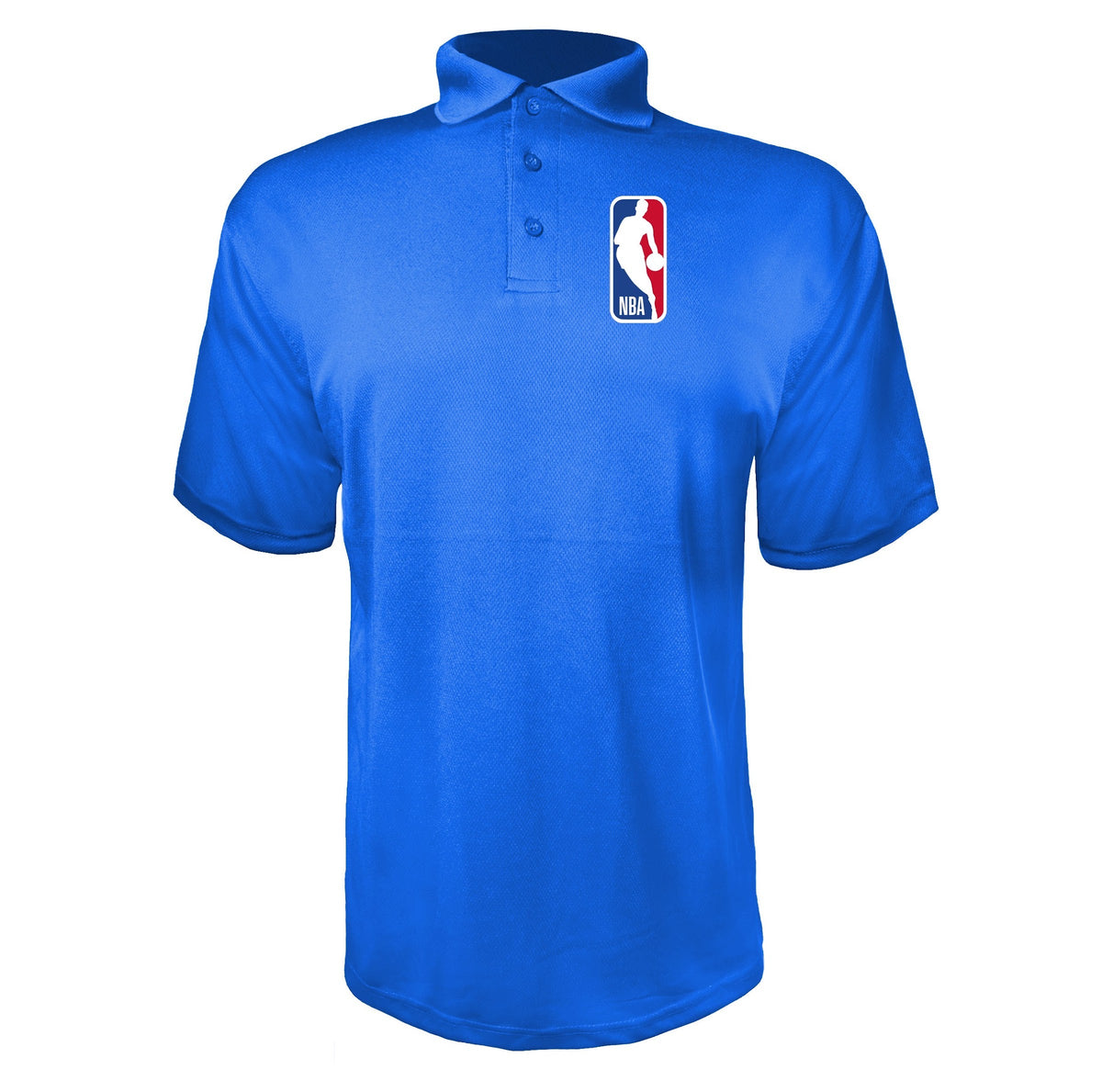 NBA Blue polyester polo