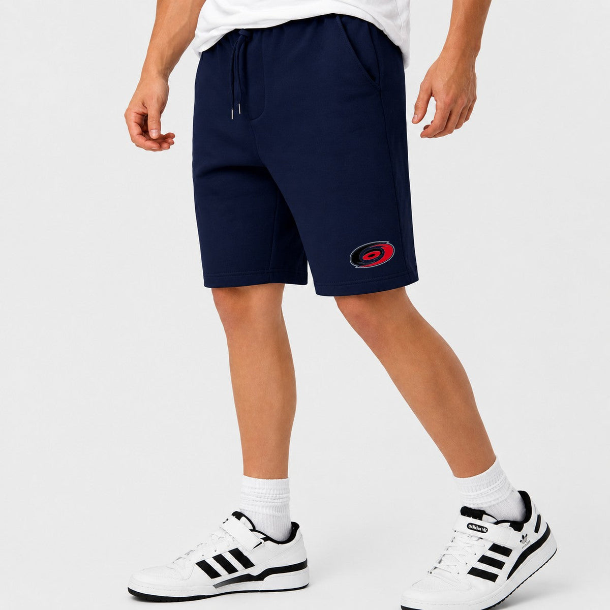 Men's Carolina Hurricanes Cotton Shorts - Navy