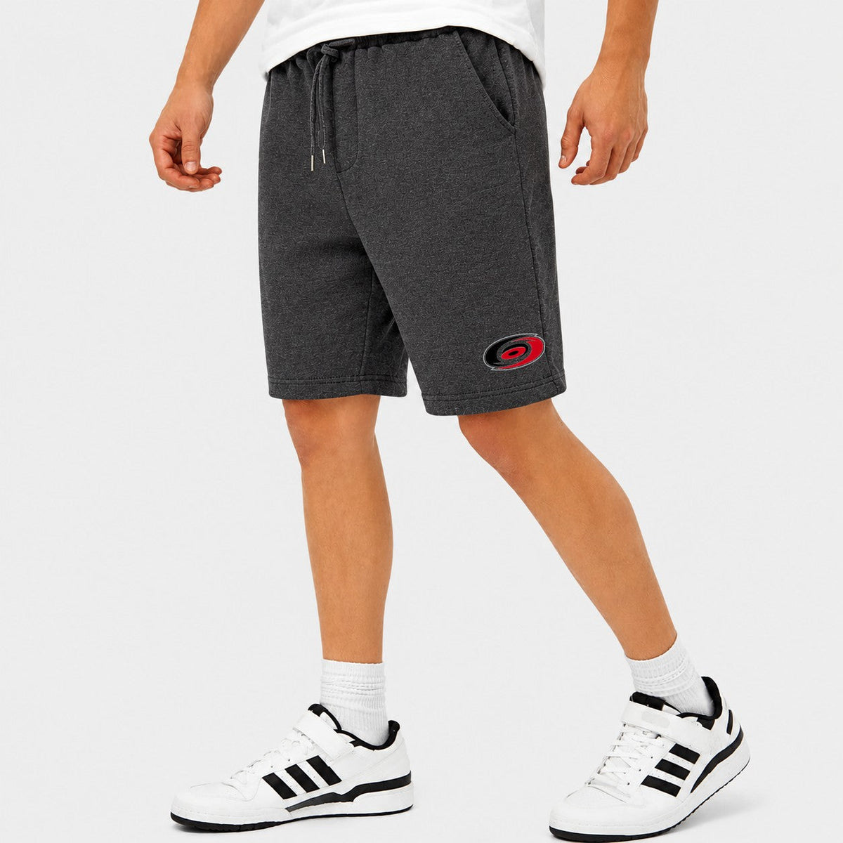 Men's Carolina Hurricanes Cotton Shorts - Charcoal