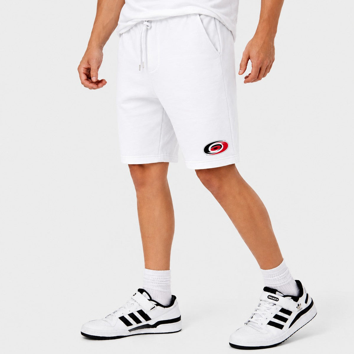 Men's Carolina Hurricanes Cotton Shorts - White