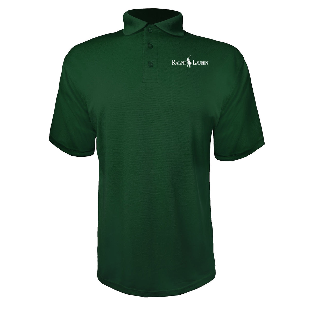 Polo Ralph Lauren White men's polyester polo in Green