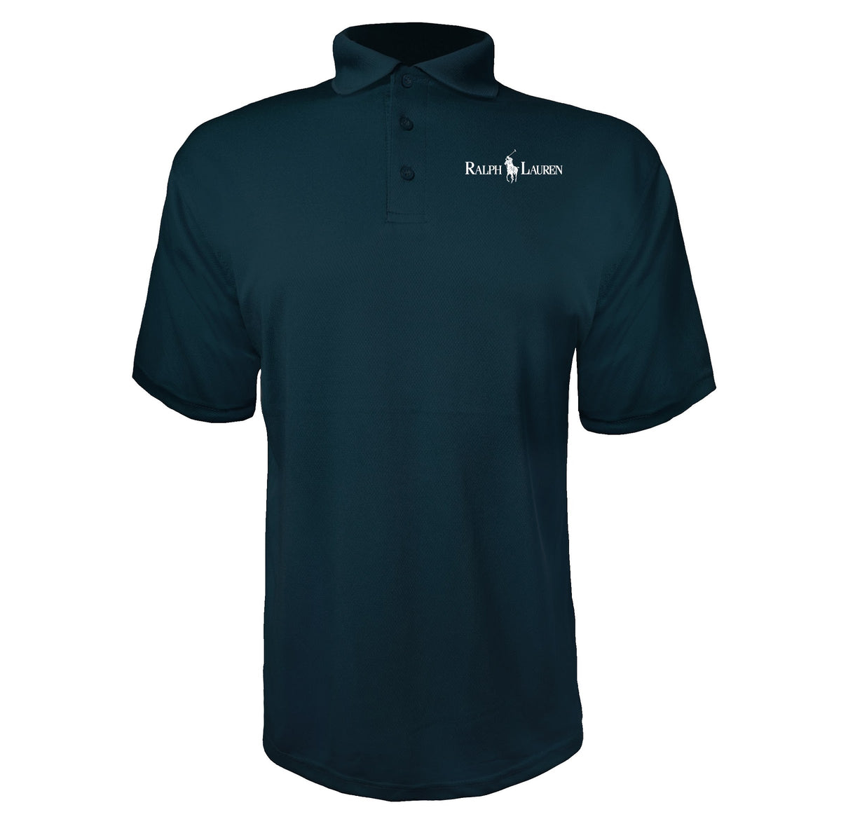 Polo Ralph Lauren White men's polyester polo in Navy