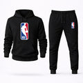 NBA Hoodie and Joggers Set - Black
