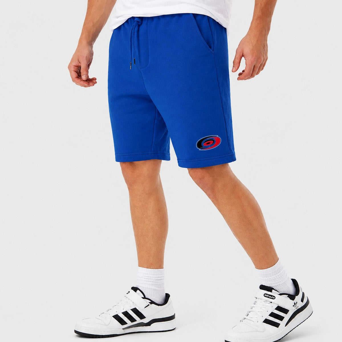 Men's Carolina Hurricanes Cotton Shorts - Royal Blue