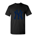 Men's New York Yankees Cotton T-Shirt - Black