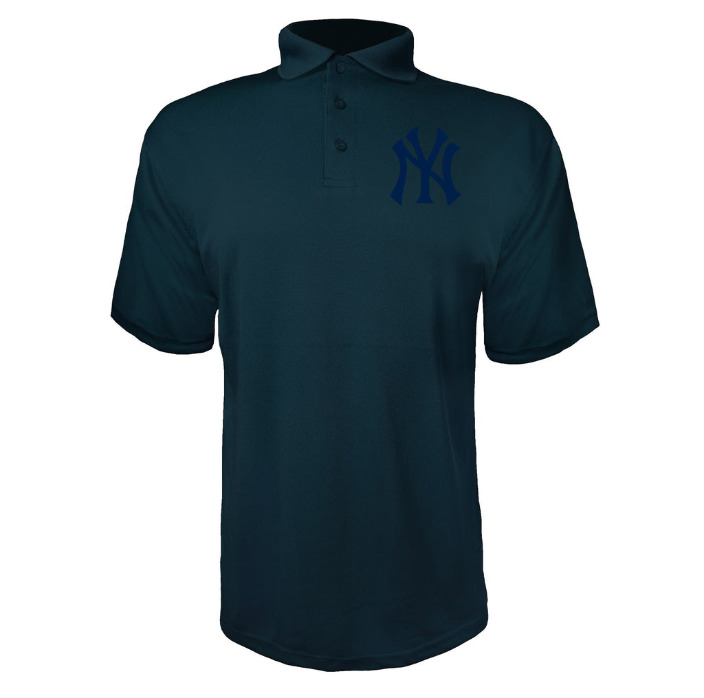 New York Yankees Navy polyester polo