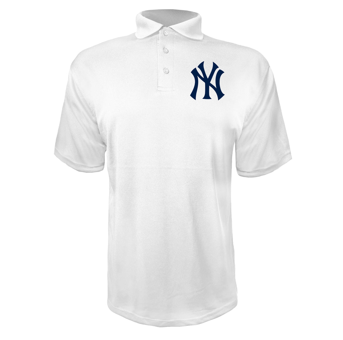 New York Yankees White polyester polo