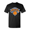 Men's New York Knicks Cotton T-Shirt - Black