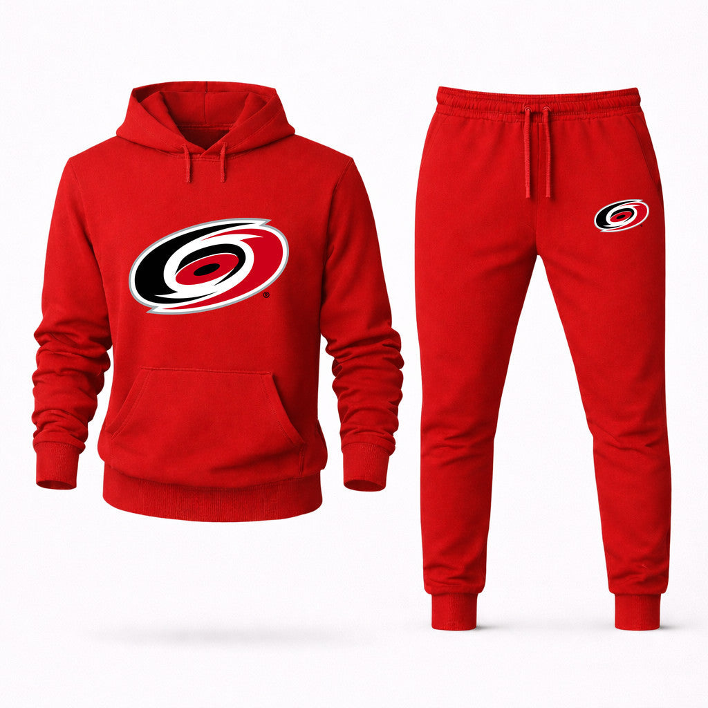 Carolina Hurricanes Hoodie and Joggers Set - Red
