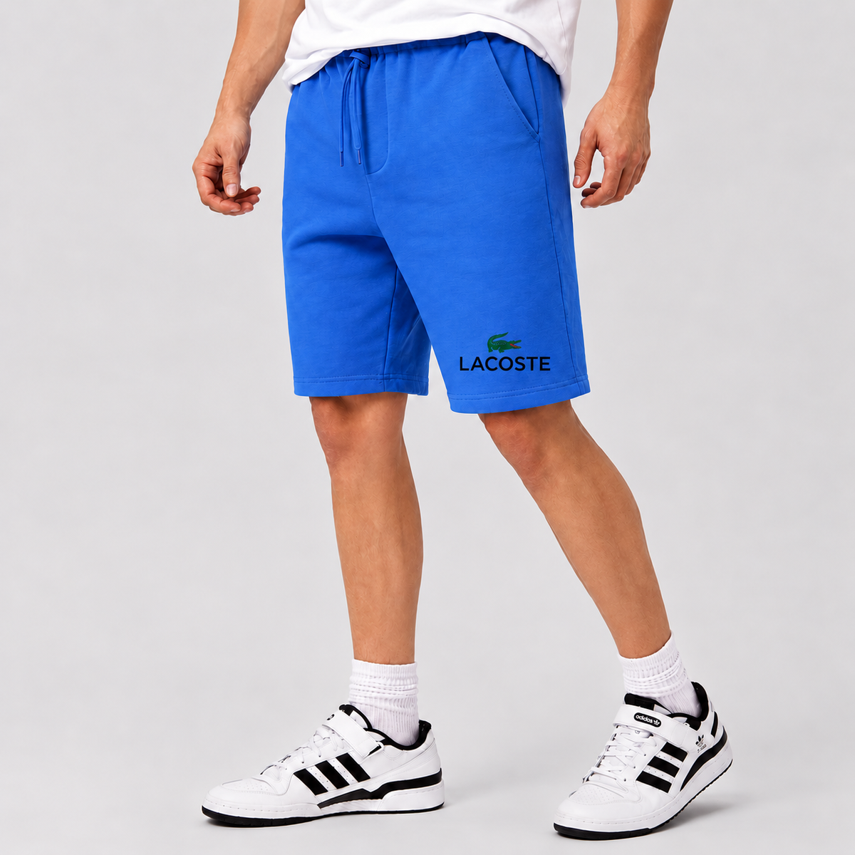 Men's Lacoste Cotton Shorts - Azure