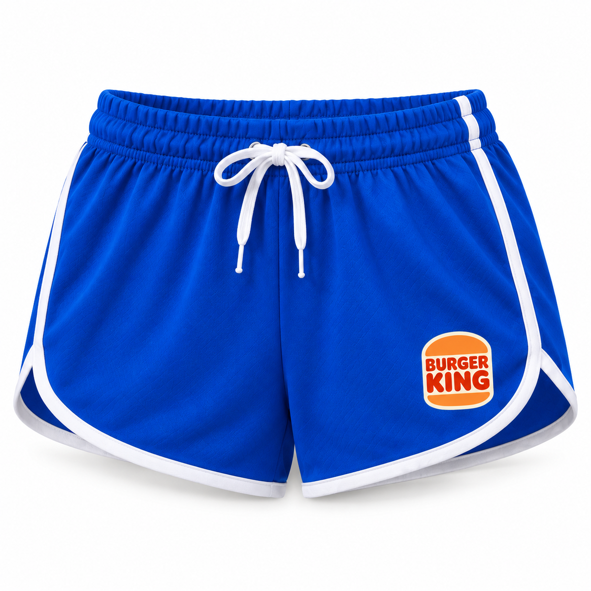 Women's Burger King Booty Shorts, Blue