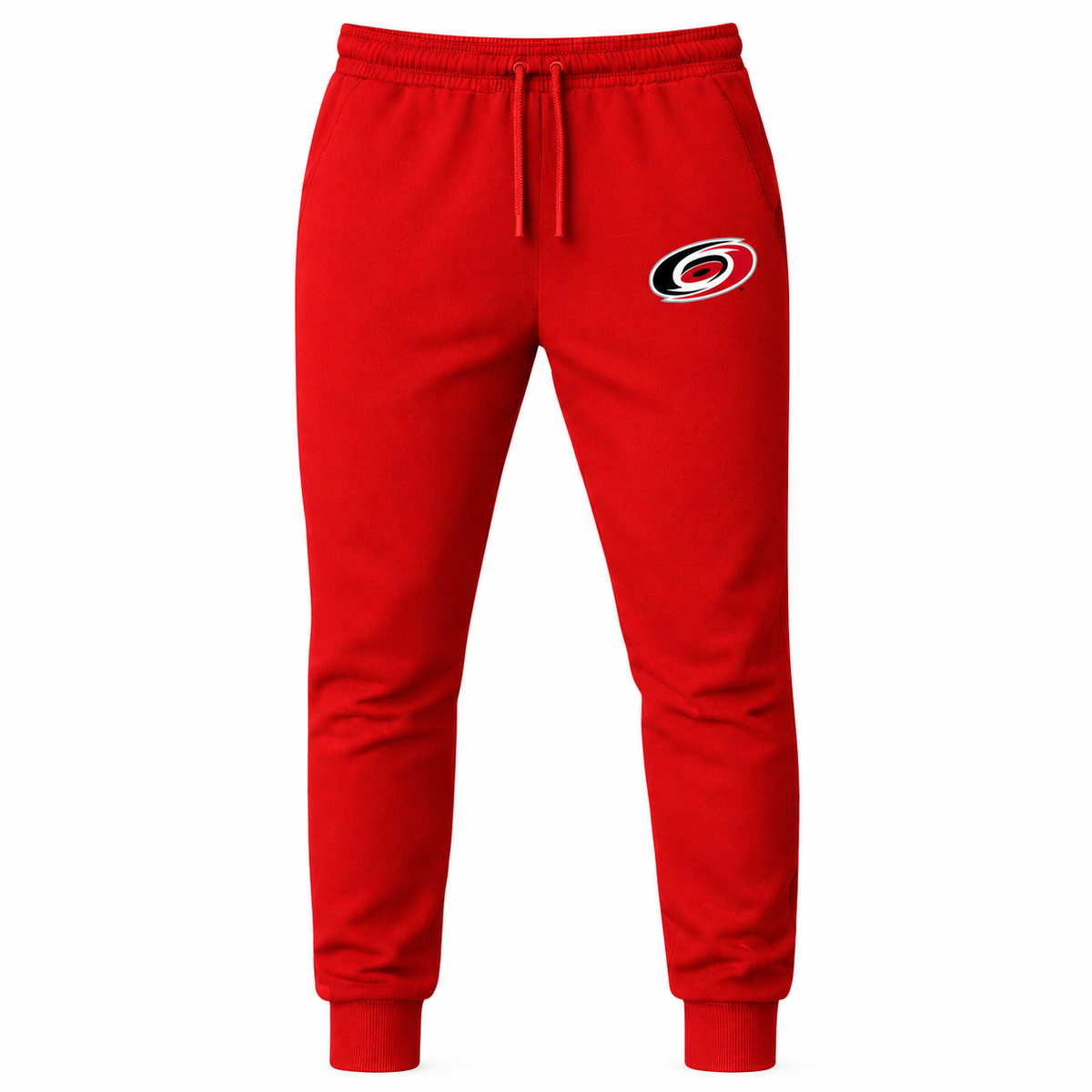 Men's Carolina Hurricanes joggers sweatpants, Red