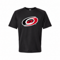 Youth Carolina Hurricanes polyester T-shirt, Black
