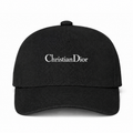 Dior baseball cap hat in Black with white ChristianDior lettering