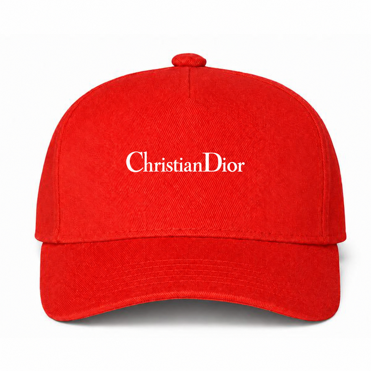 Dior baseball cap hat in Red with white ChristianDior lettering