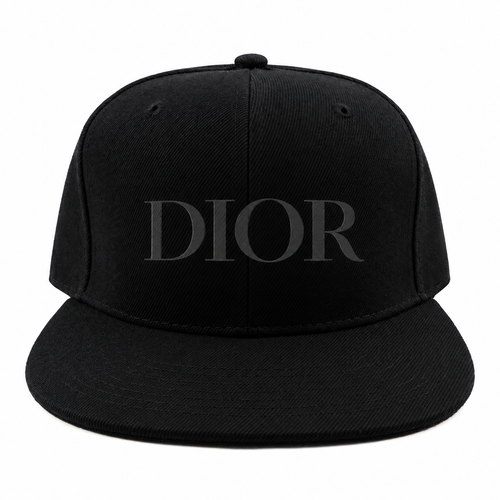 Dior snapback cap, Black