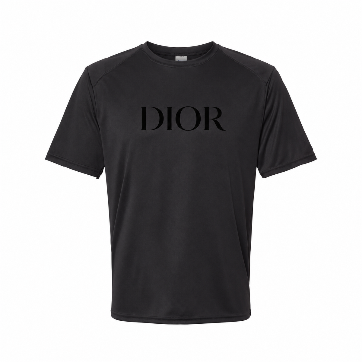 Youth Dior polyester T-shirt, Black