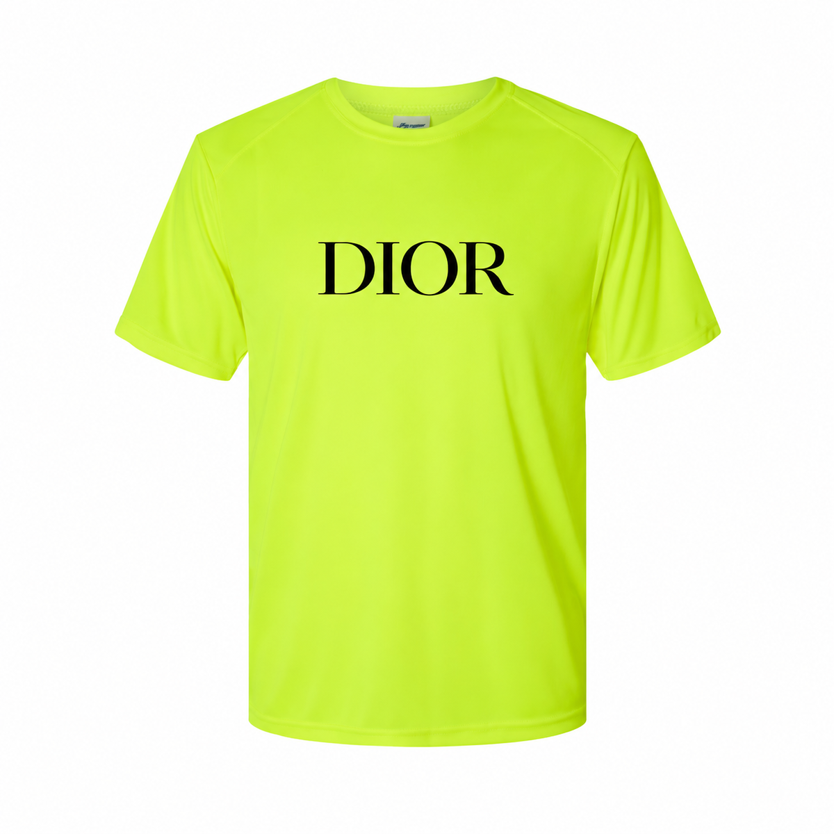Youth Dior polyester T-shirt, Safety Green