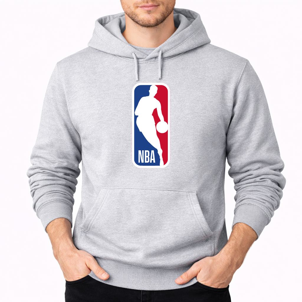 Men's nba Pullover Hoodie - Gray