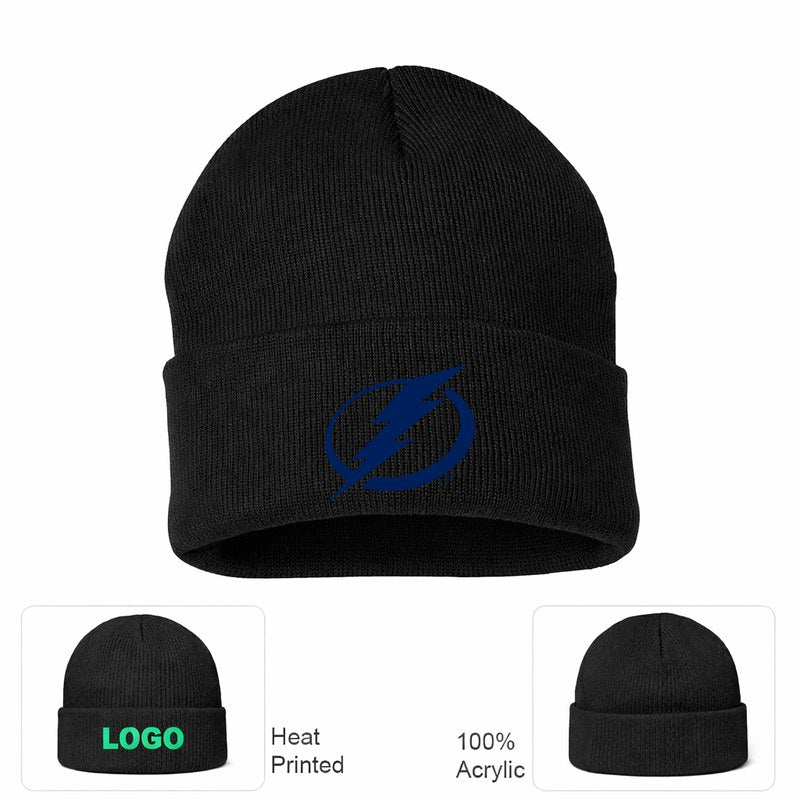 NHL Tampa Bay Lightning Beanie Hat - Black