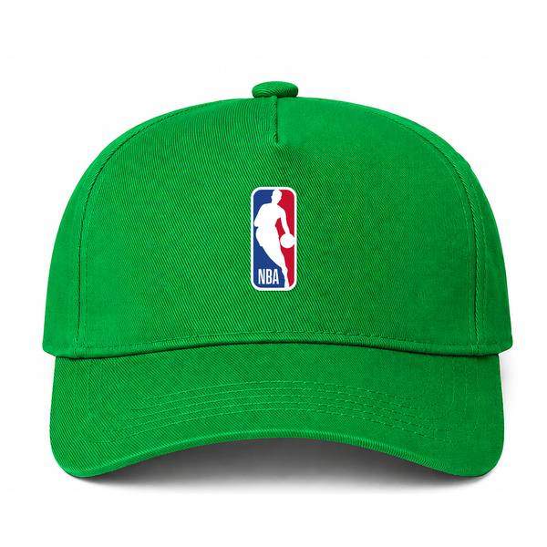 NBA Logo Green Dad Baseball Cap Hat