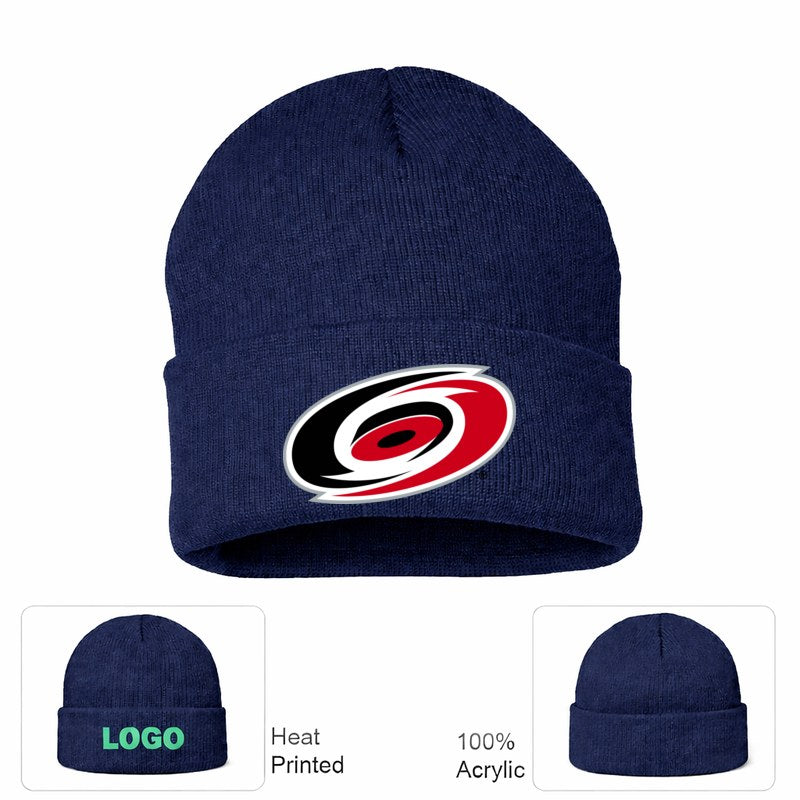 NHL Carolina Hurricanes Beanie Hat - Navy