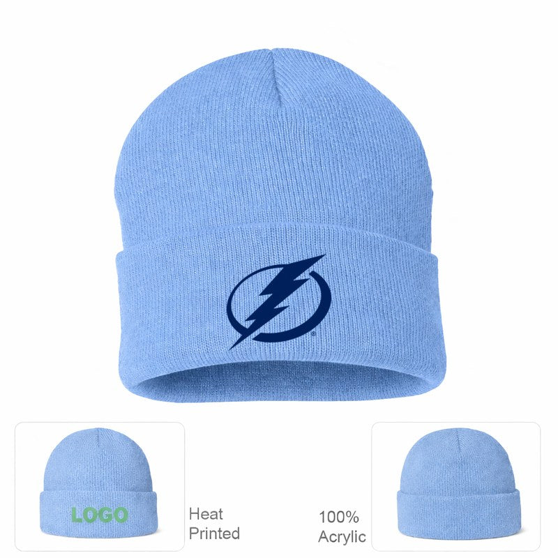 NHL Tampa Bay Lightning Beanie Hat - Sky Blue