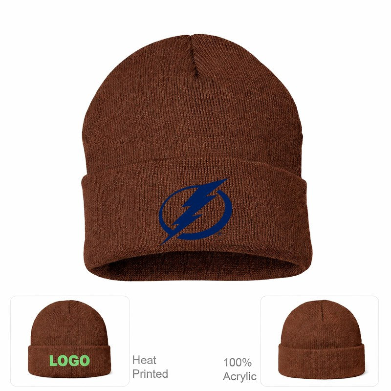 NHL Tampa Bay Lightning Beanie Hat - Brown