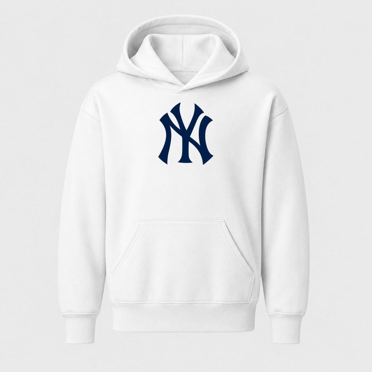 Youth New York Yankees Pullover Hoodie - White