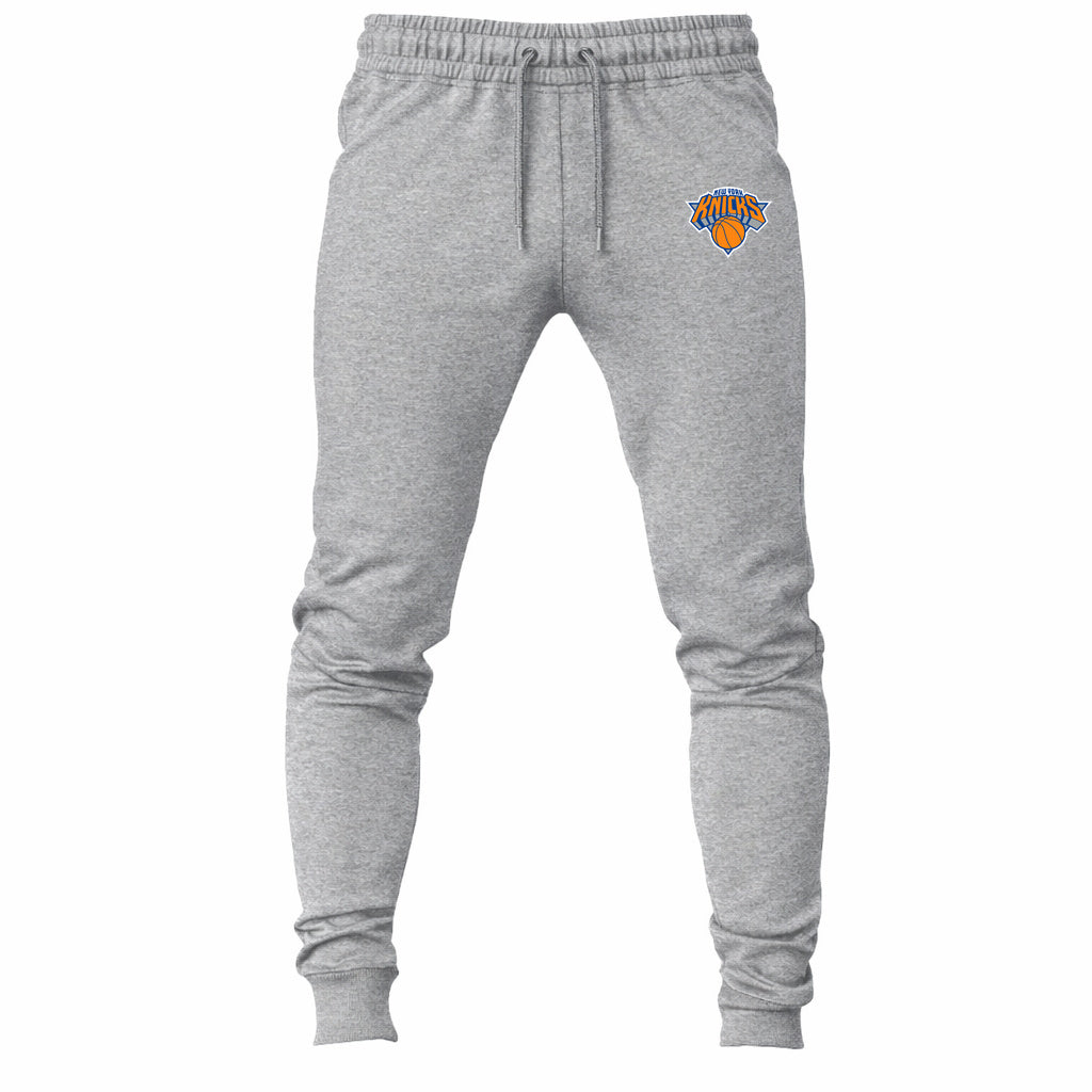 New York Knicks joggers sweatpants - Gray
