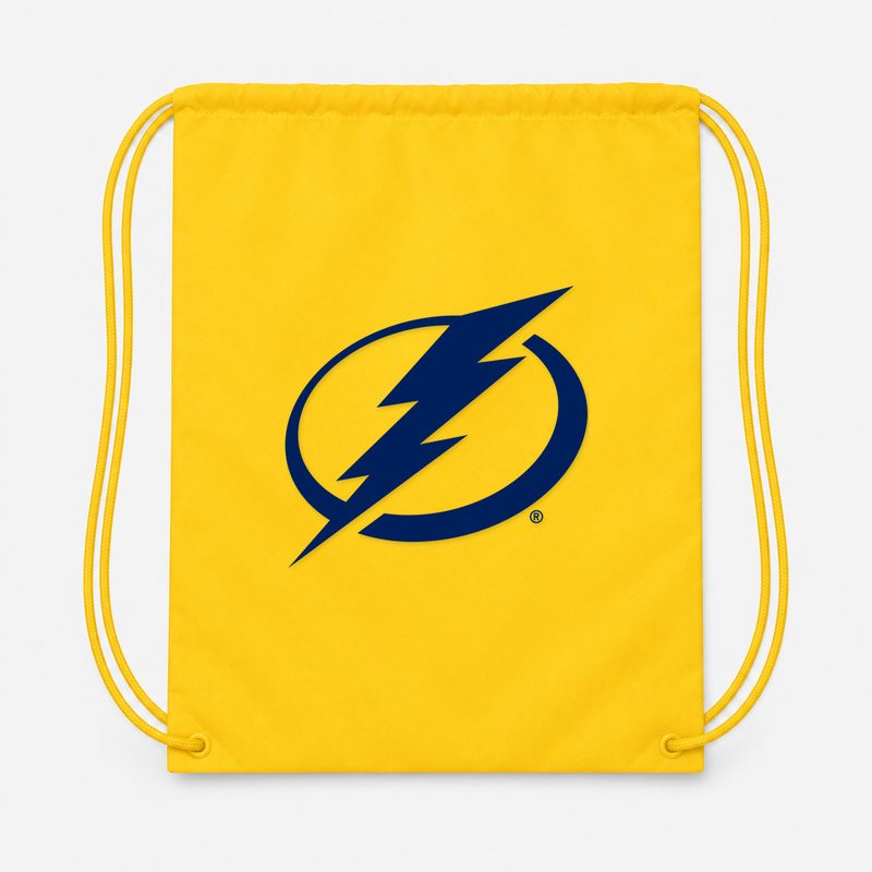 Tampa Bay Lightning Drawstring Bag - Yellow