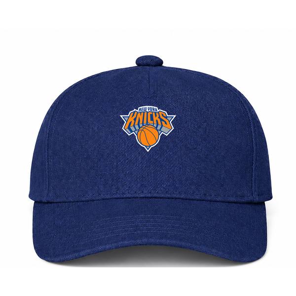 New York Knicks NBA Logo Navy Dad Baseball Cap Hat