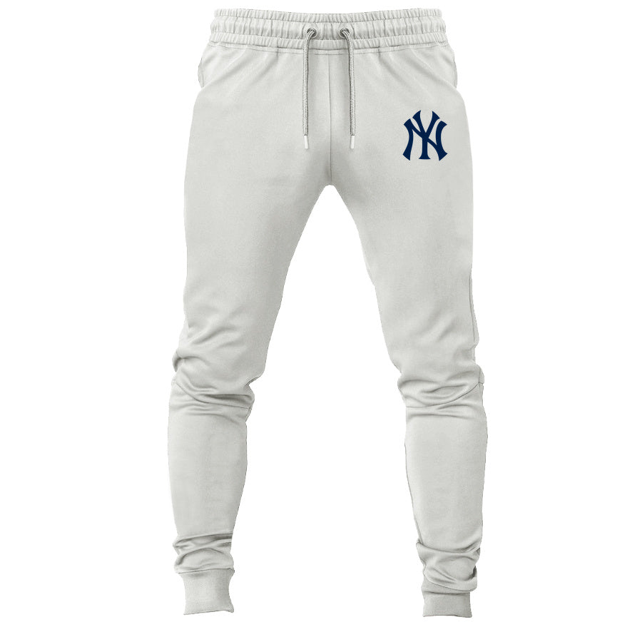 New York Yankees joggers sweatpants - White