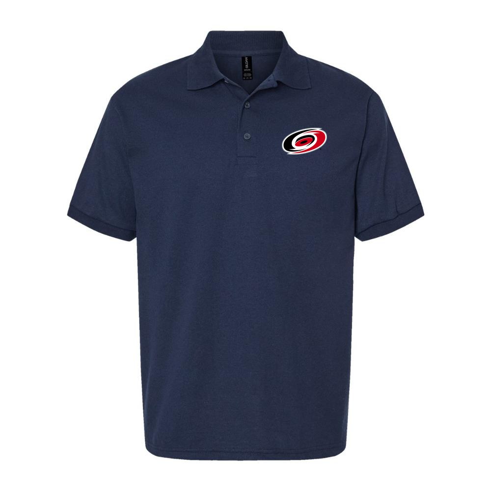 Men's Carolina Hurricanes Dry Blend Polo - Navy
