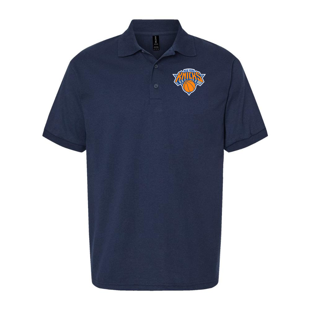 Men's New York Knicks Dry Blend Polo - Navy