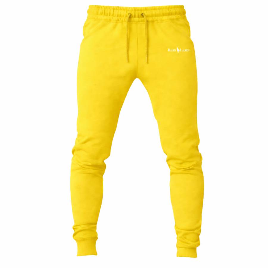 Polo Ralph Lauren White joggers sweatpants - Yellow