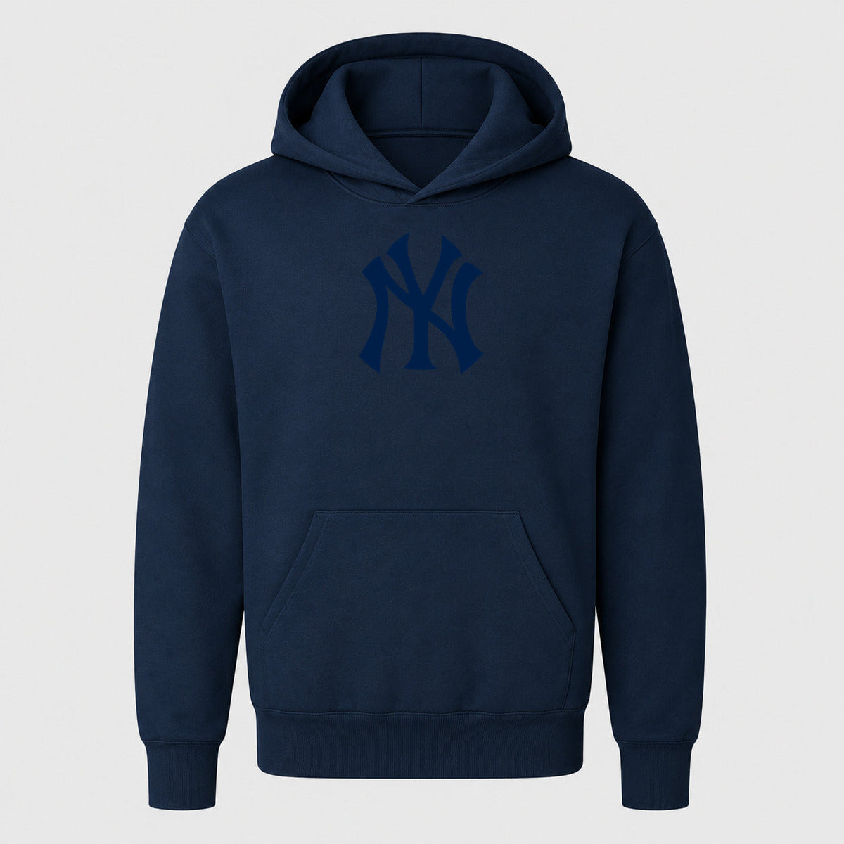 Youth New York Yankees Pullover Hoodie - Navy