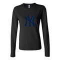 Women's New York Yankees Long Sleeve T-Shirt - Black