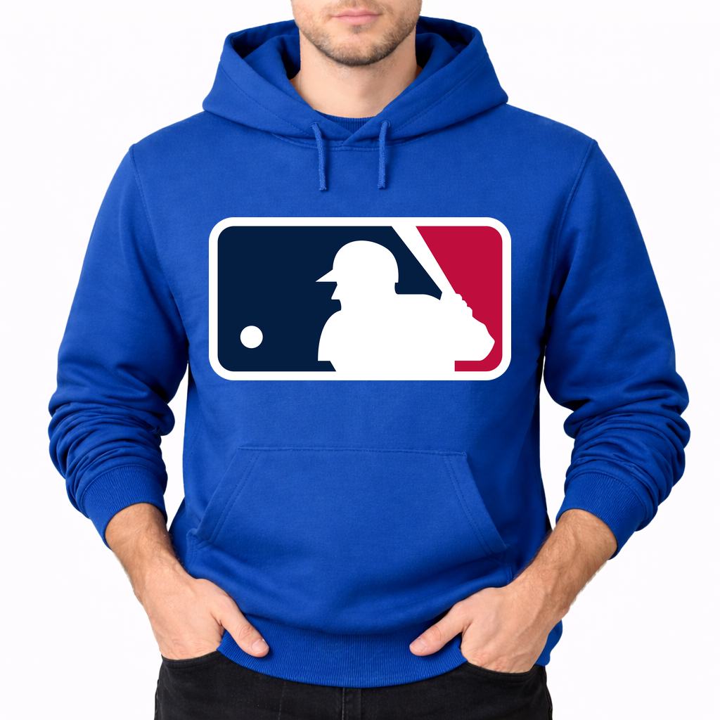 Men's Major League Baseball Pullover Hoodie - Blue