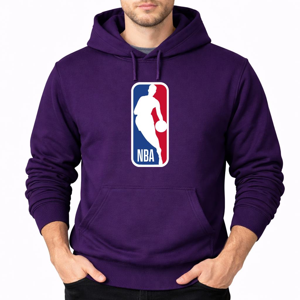 Men's nba Pullover Hoodie - Purple