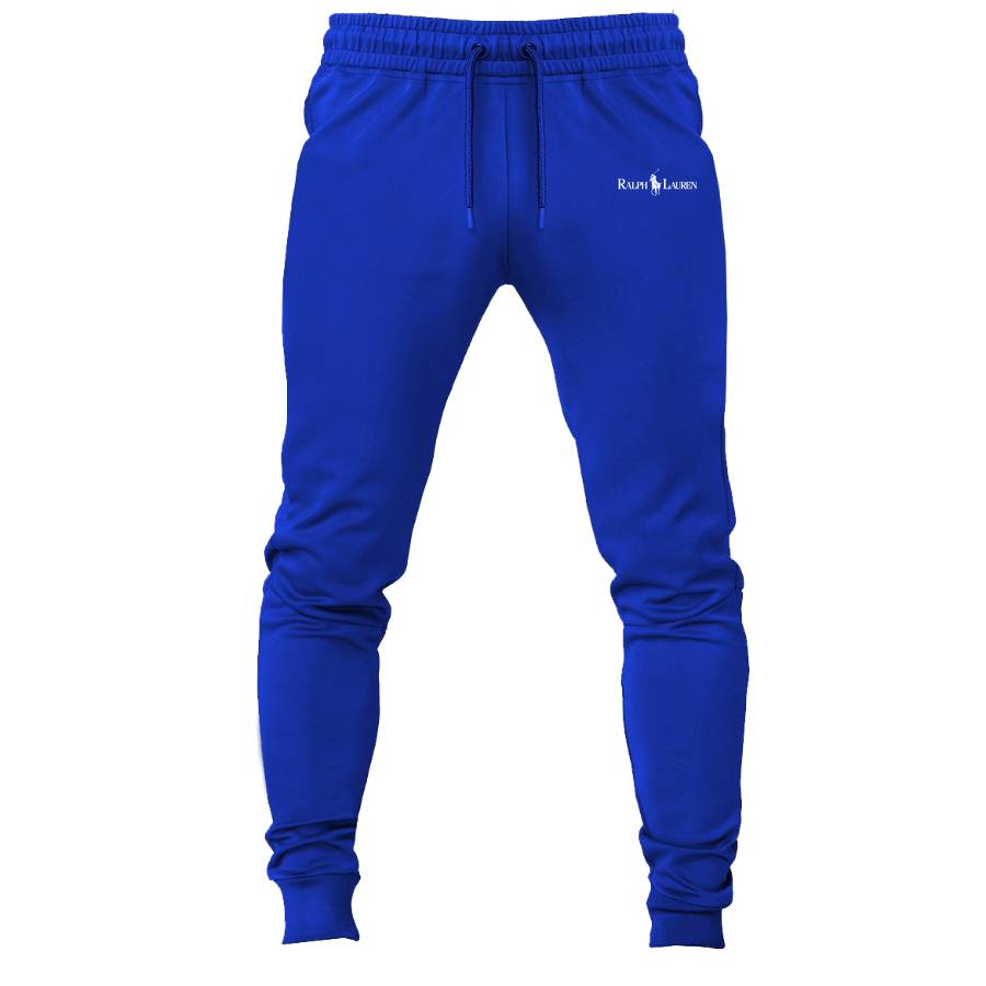 Polo Ralph Lauren White joggers sweatpants - Royal Blue
