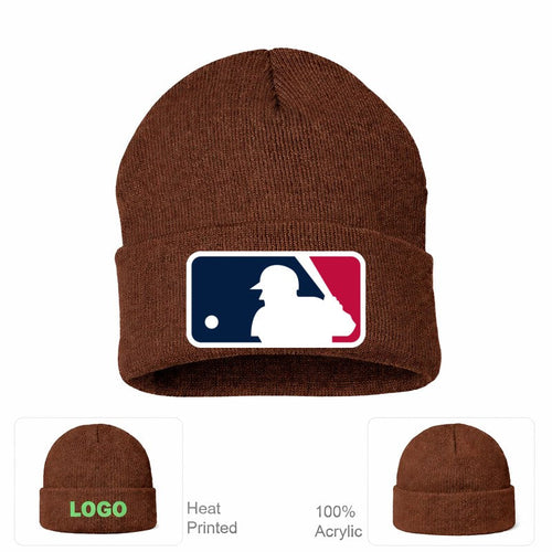 Major League Baseball Beanie Hat - Brown
