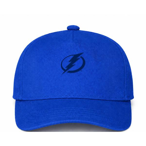 Tampa Bay Lightning NHL Logo Blue Dad Baseball Cap Hat
