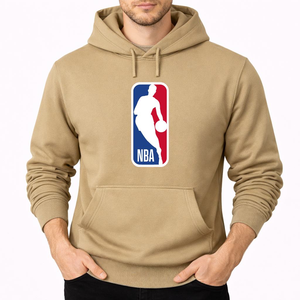 Men's nba Pullover Hoodie - Tan