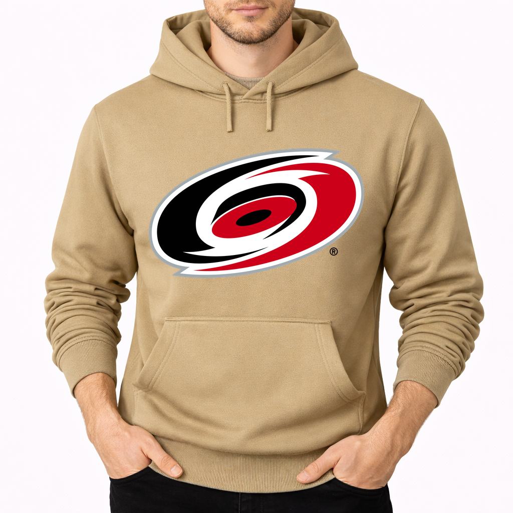 Men's Carolina Hurricanes Pullover Hoodie - Tan