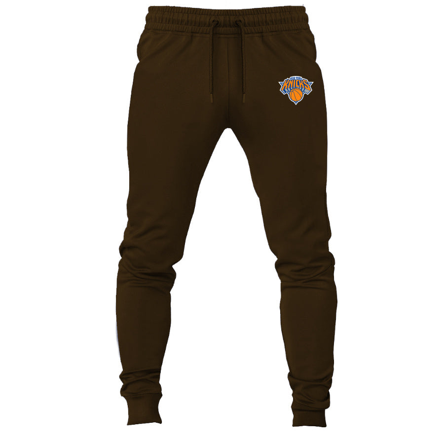 New York Knicks joggers sweatpants - Brown