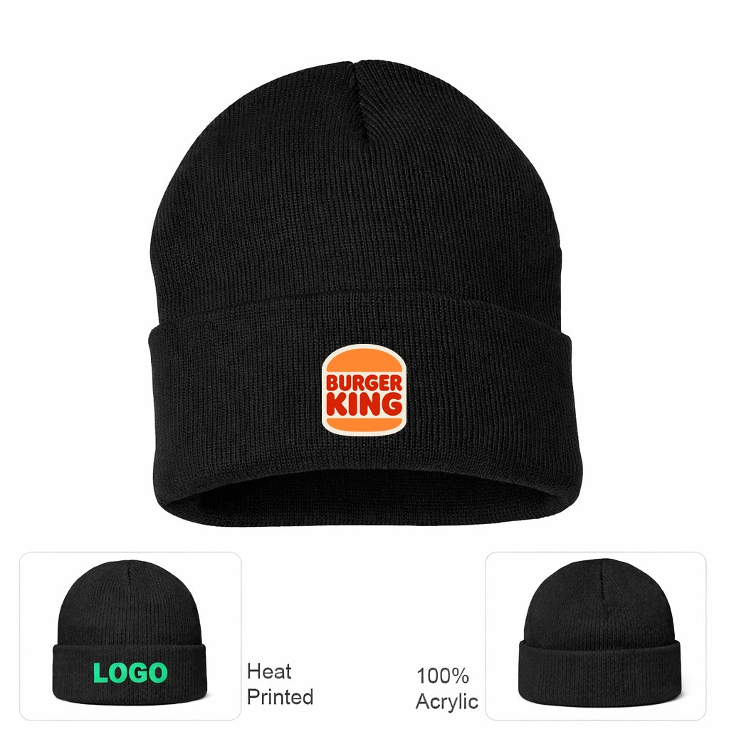 Burger King Beanie Hat - Black