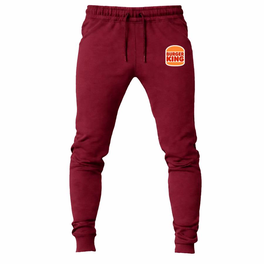 Burger King joggers sweatpants - Maroon