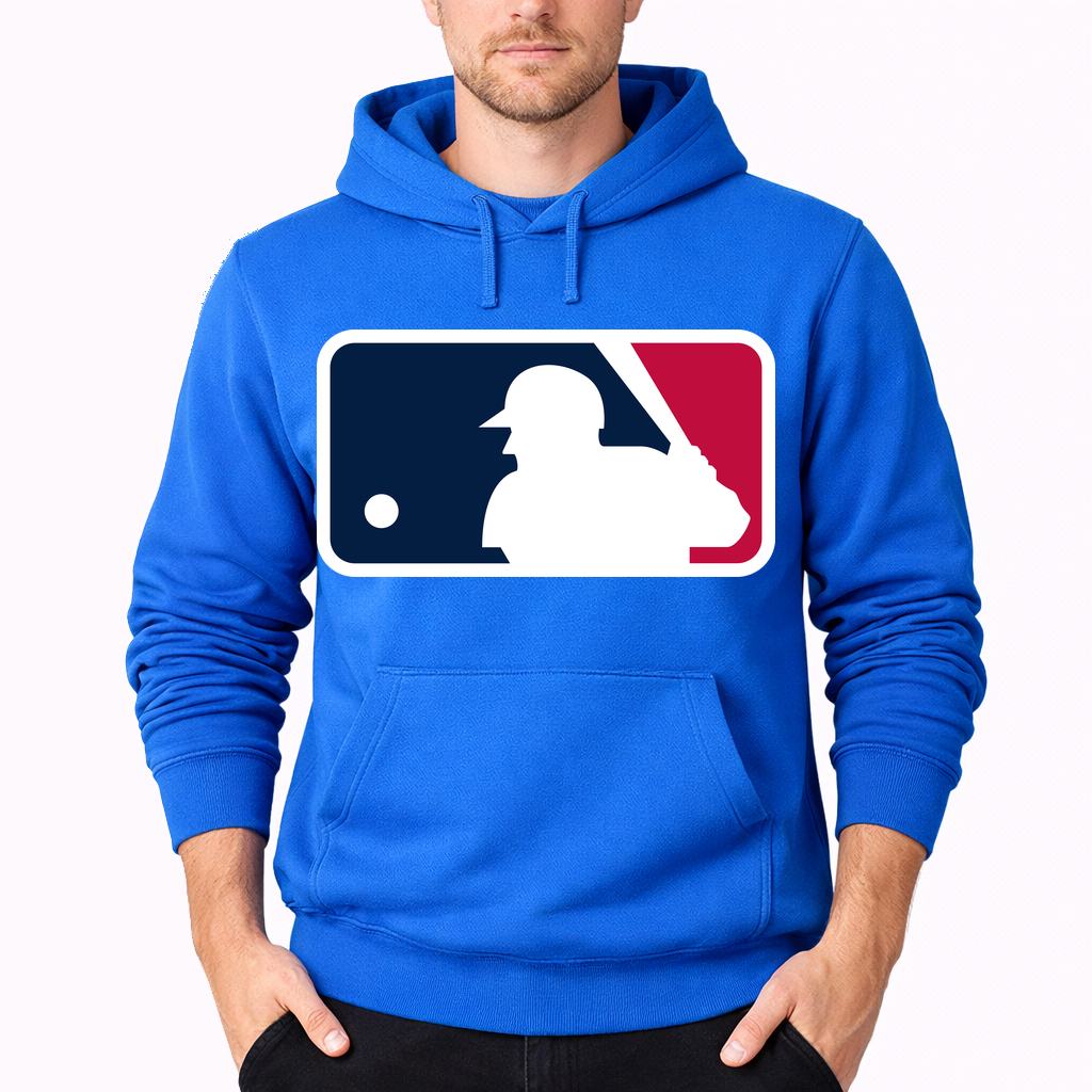 Men's Major League Baseball Pullover Hoodie - Azure